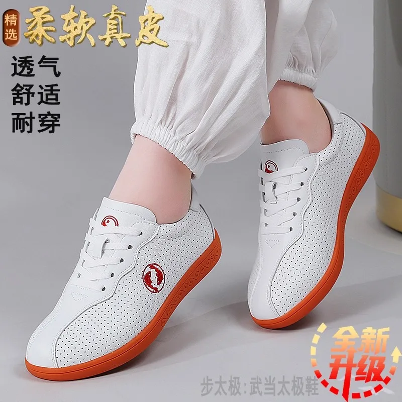 2025 Professional Martial Arts Shoes Unisex Soft-Sole Tai Chi Shoes Martial Arts Training Shoes Gym Athletic Shoes