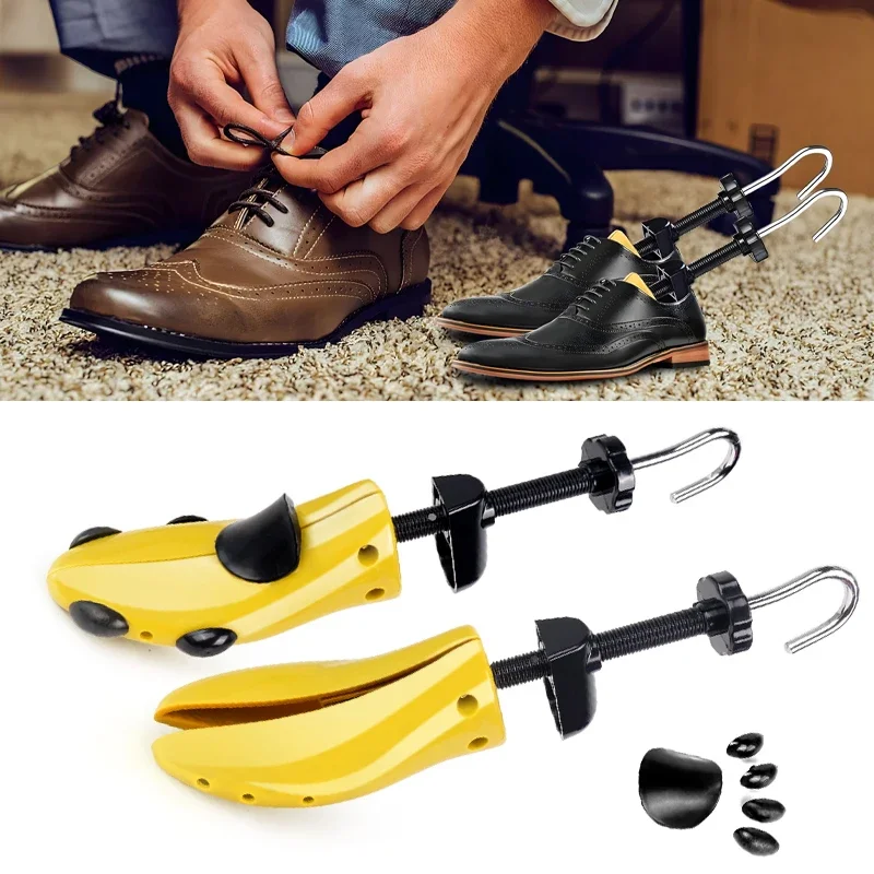 Repacego 1 Piece Shoe Trees Adjustable Shoe Stretcher Plastic Expander Men Women Unisex Length Width shoes Extender Keeper Heels