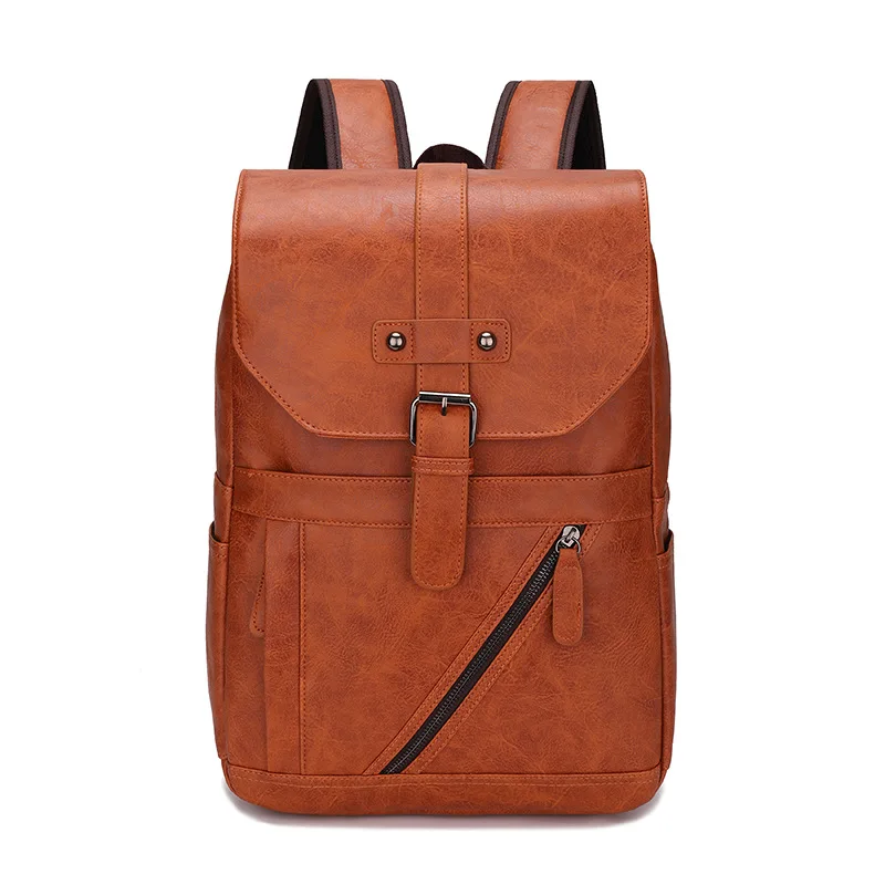 Mochila de Cuero Estampada de - Leather Work Rucksack Mens reseña y precio
