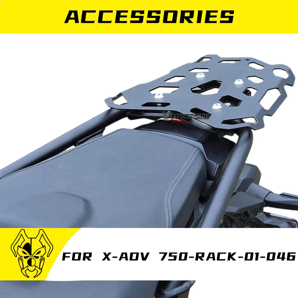 

For HONDA XADV750 FORZA750 NSS750 2021-2025 Motorcycle Rear Luggage Rack Cargo Holder Top Box Carrier Shelf Bracket