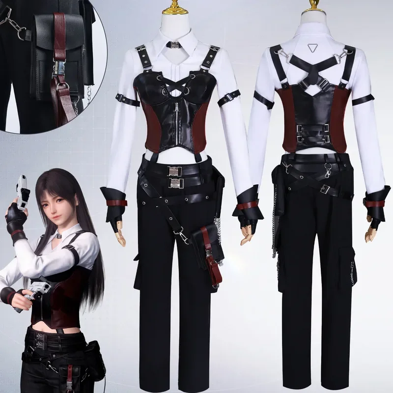 Love and Deepspace Heroine Zayne Xavier Rafayel  Cosplay Costume Full Set Outfits Miss Hunter Cosplay Costumes Uniform