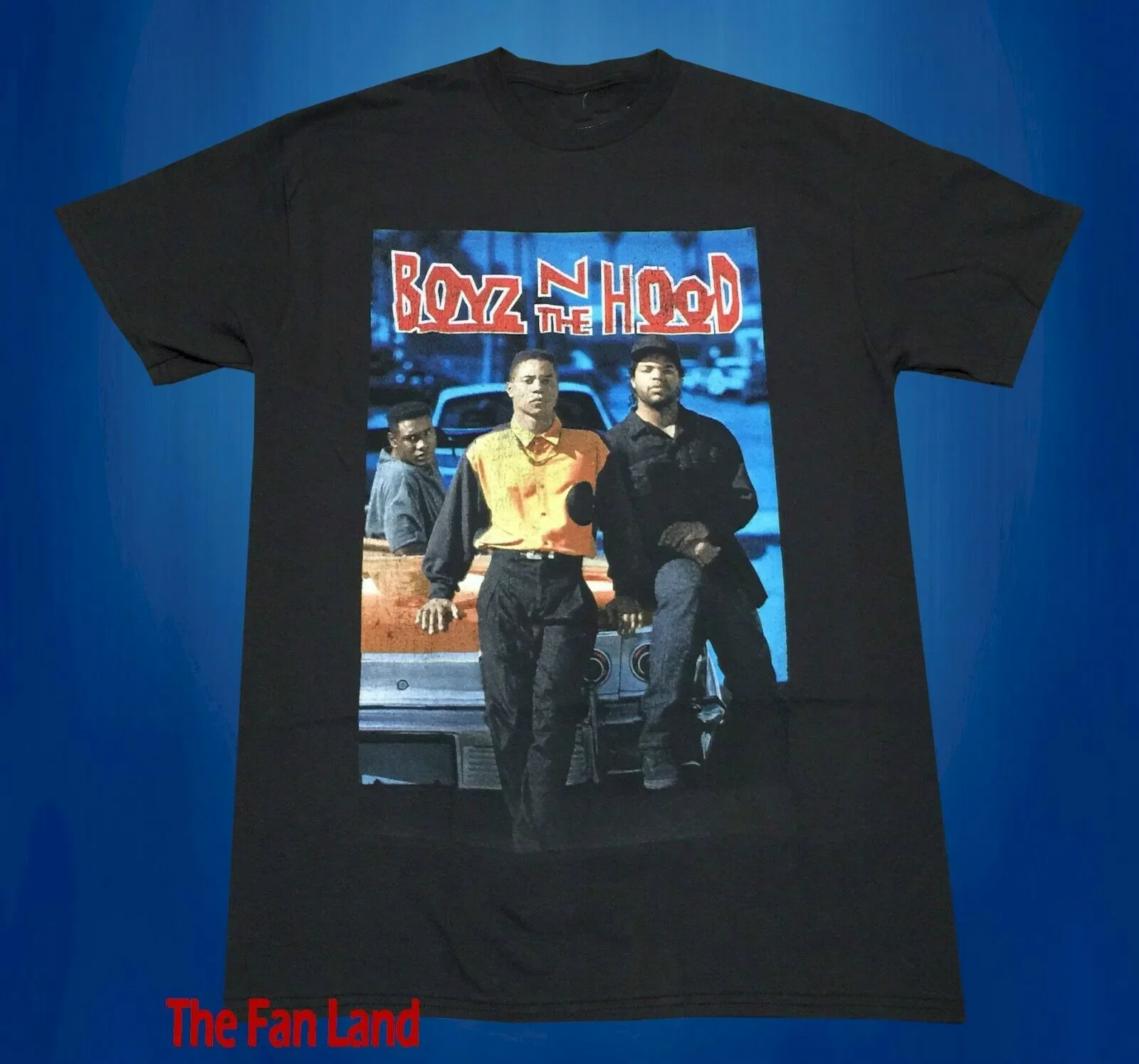 

Новая мужская классическая винтажная футболка Boyz In The Hood Ice Cube 1991, классическая винтажная футболка