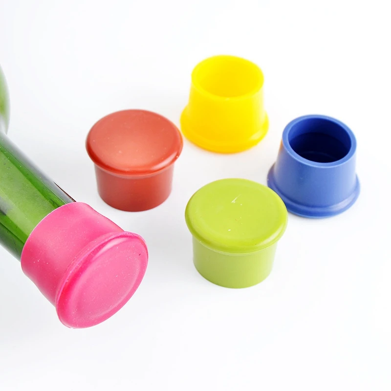 1PCS Silicone Cap Wine Beer Cover Bottle Stopper Caps Strong Seal Keep Fresh Cork