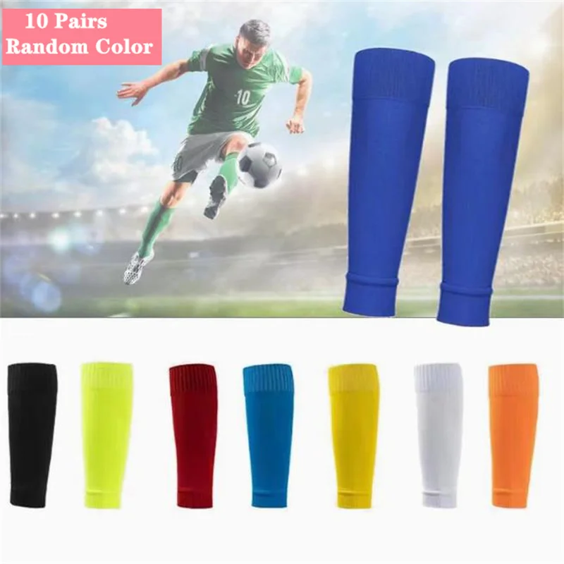

2/5/6/10pair Football Calf Socks Football Protectors Long Football Socks Foot Protector Fixed Sock Outdoor Calf Protection Socks