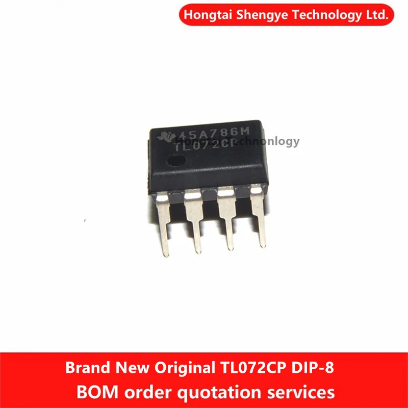 New Original TL072CP TL072 Direct DIP-8 TI Texas Dual Operational Amplifier New Original Imported