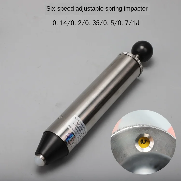 Six-Speed Spring Impactor/Impact Hammer Electrical Plastic Case Mechanical Safety Instrument