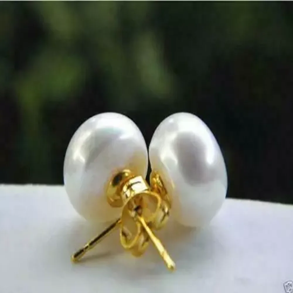 Marketingová propagace AAA akoya 9-10mm bílá perla náušnice 14k zlato limitovaná čas marketingová propagace 6-13mm