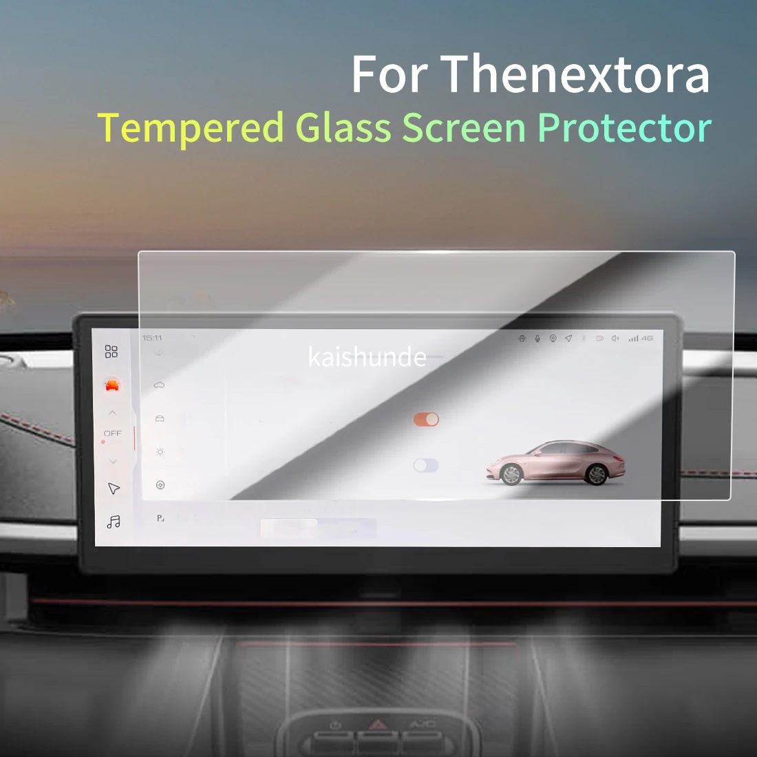 

Car Stickers Meters Protector For24 BMW Thenextora Tempered Glass Protective Film Display Navigation Vehicle
