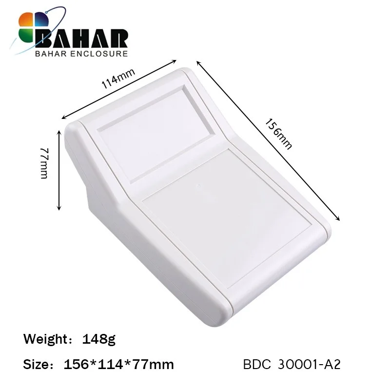 Bahar Brand Enclosure ABS Plastic Housing Desk-top shell Wire Junction Box Instrument Case MODEL BDC 30001