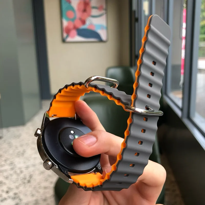 

Ocean Bands для Samsung Galaxy Watch 7-6 4-classic/5-Pro-3/active 2/Gear s3 Браслет correa Huawei GT 2e 3 4 5 22 мм 20 мм ремешки