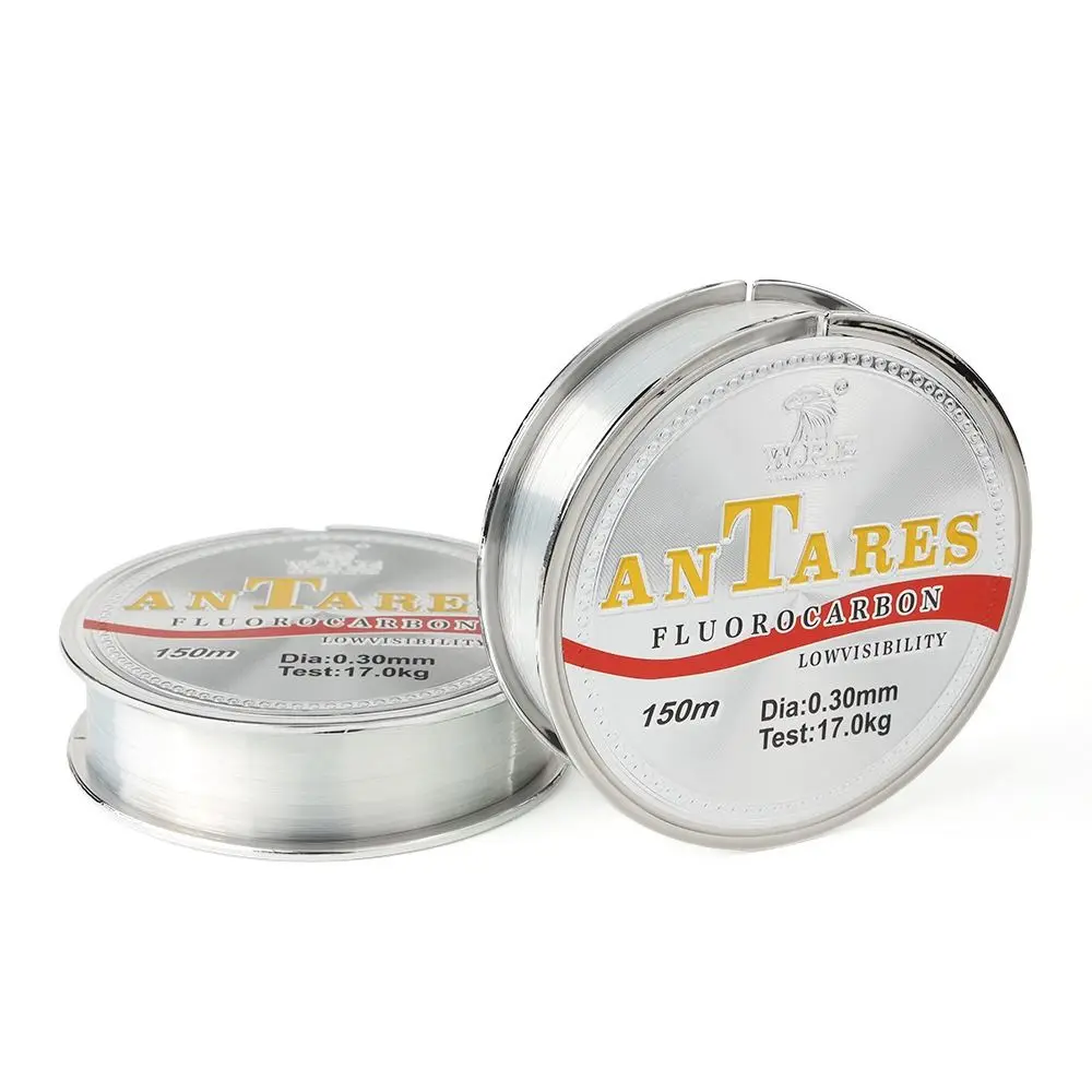150m Clear Fishing Line 0.2-0.6mm 10kg-41kg Fluorocarbon Coated Invisible Fish Line Super Strong Nylon Carp Fishing Wire Pesca