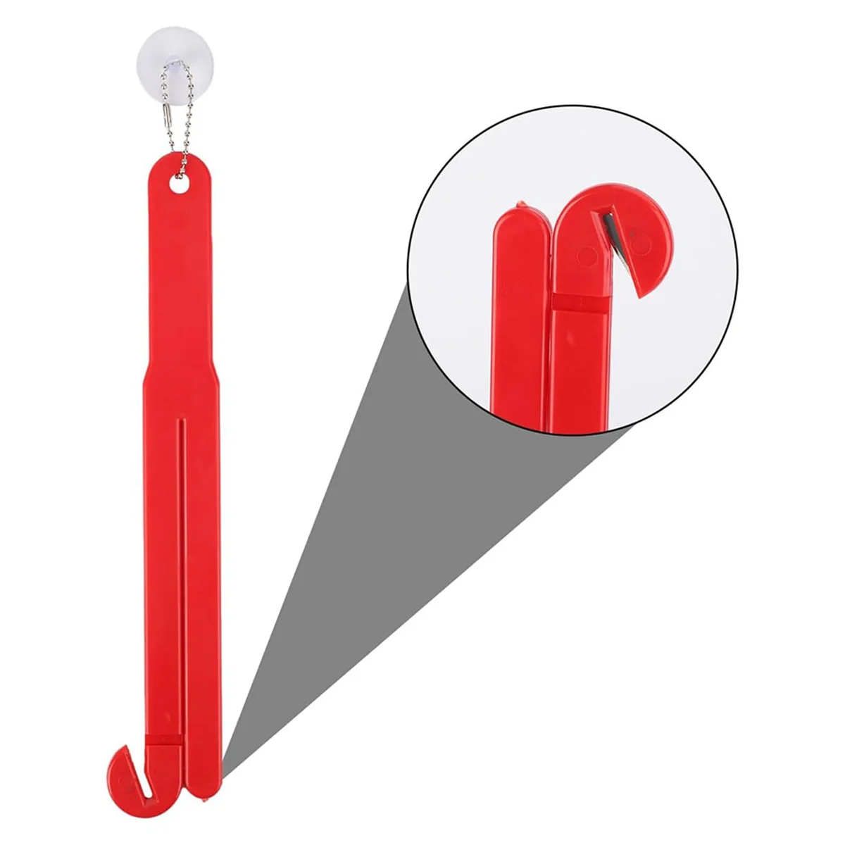 

A002 3 шт. открывалка для пищевых пакетов, резак для пищевых пакетов с лезвием из нержавеющей стали, герметичная соковыжималка для продуктовых пакетов с присоской