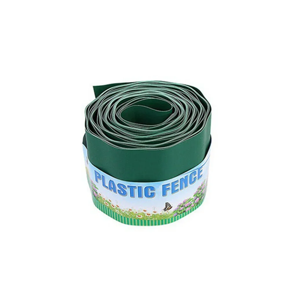 

Create Clean and Defined Borders in Your Garden with this Flexible Lawn Edging Border Fence Easy to Install and Maintain