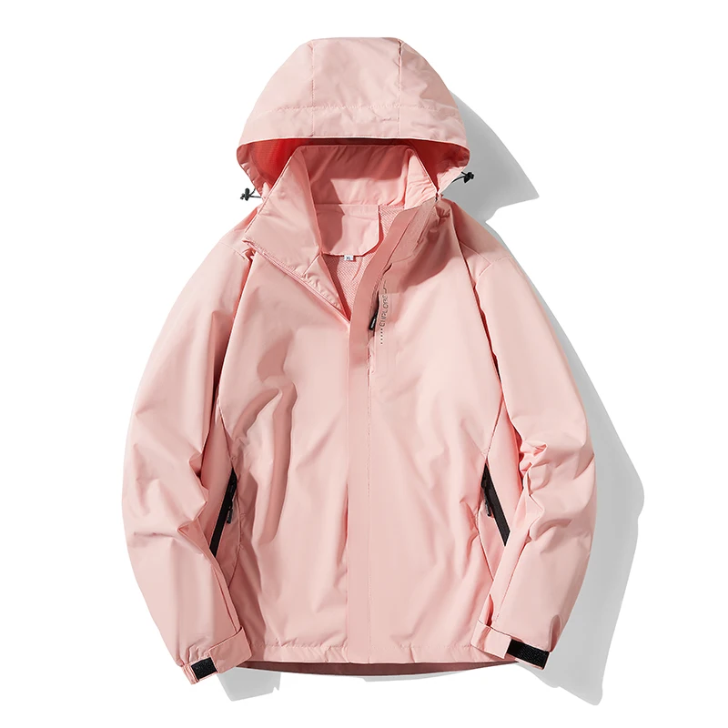 

luxury Men's autumn high quality jacket Classic hooded windproof Outdoor Jackets leisure fashion mountaineering Men clothing top