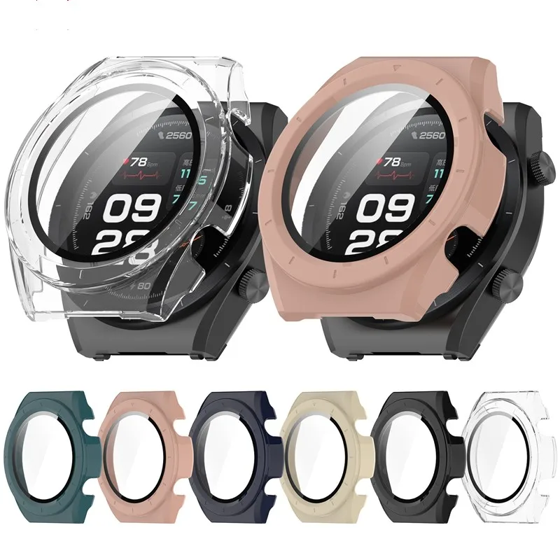 

Smart Protective Cover Screen Protector PC+Tempered Glass For Xiaomi Watch H1 Integrated case