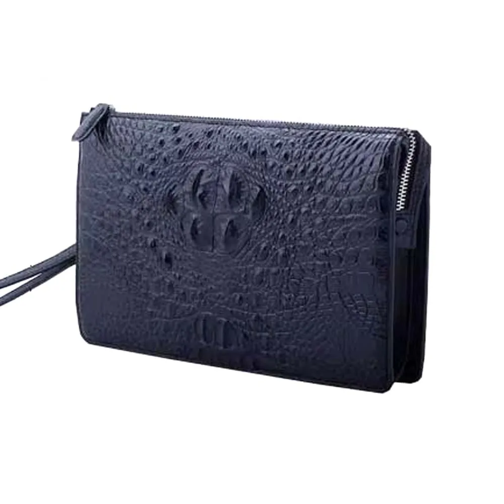 

ourui real new man clutch bag black Handbag men bag