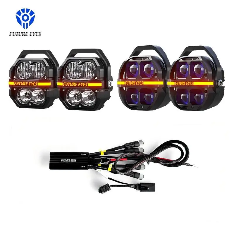 FUTURE EYES Galaxy CAN Kits  300W Auxiliary LED Fog External Driving Kits Light for Motorcycle Lamp