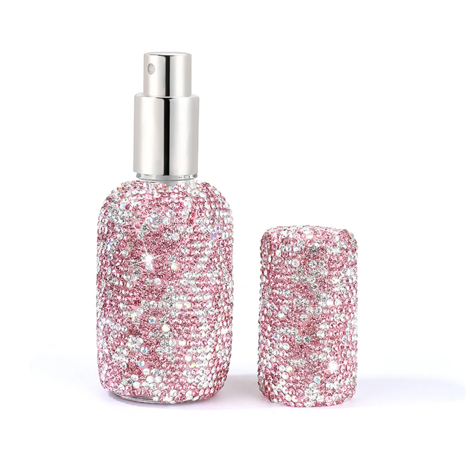 Nieuwe 30Ml Draagbare Mini Diamantglas Navulbare Parfumflesjes Spuitpomp Lege Verstuiver Monsterflesjes Reis Cosmetische Container