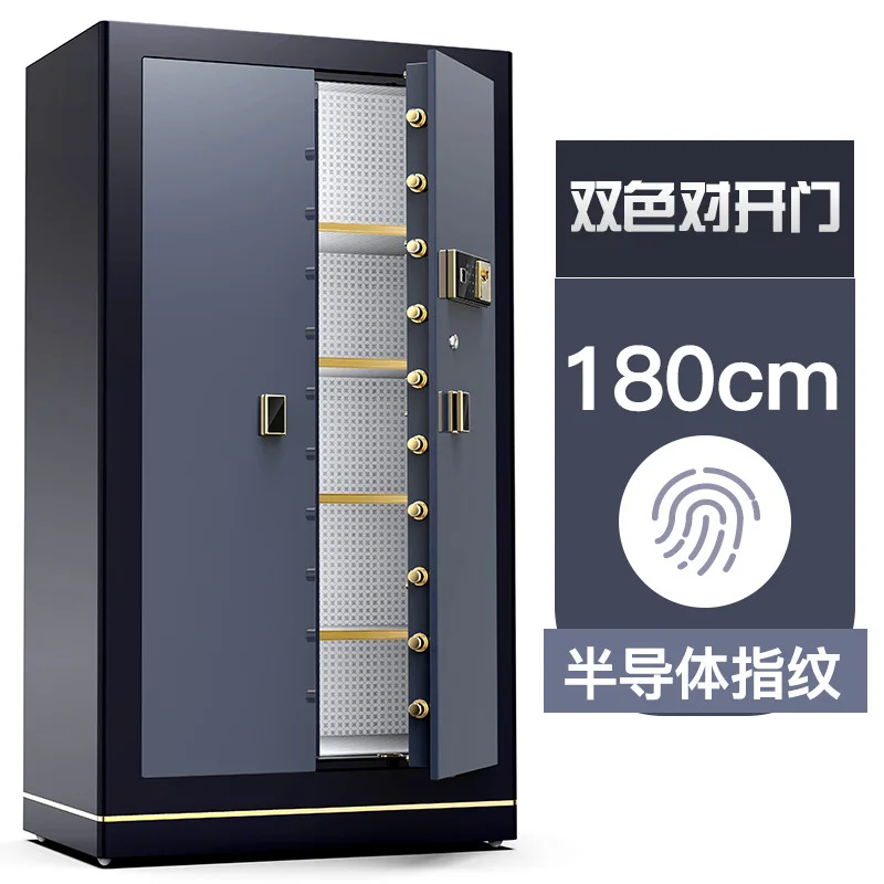 

Double door large safe 1.8 meters jewelry store safe calligraphy and painting Wenwan anti-theft safe can be connected to the