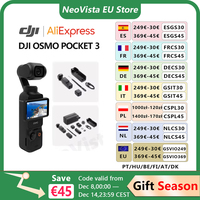 【EU Stock 】DJI OSMO POCKET 3 ActiveTrack 6.0 Three-Axis Stabilization 10-Bit D-Log M Color brand new in stock