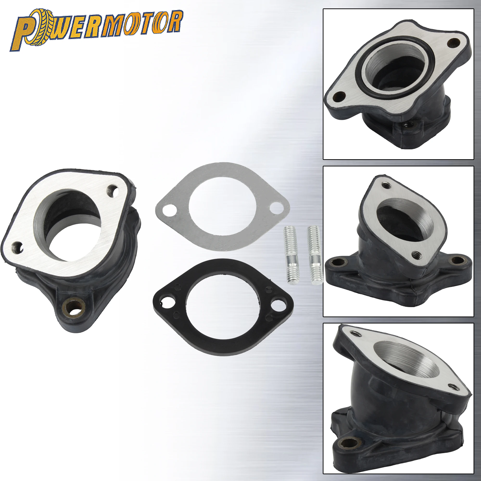 

30mm Motocycle Carburetor Intake Manifold Angled Interface Kit For Honda ATC200 Big Red 200 ATC 200E 200ES 200M 200S XR20 XL100S