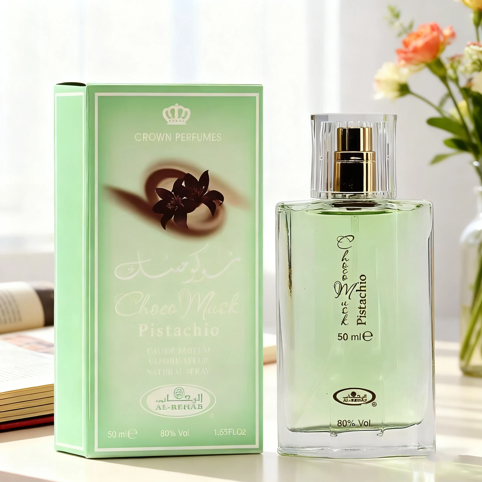 شوكو مسك أو دو تواليت رذاذ الجسم الطبيعي عطر نسائي 1.7 أونصة