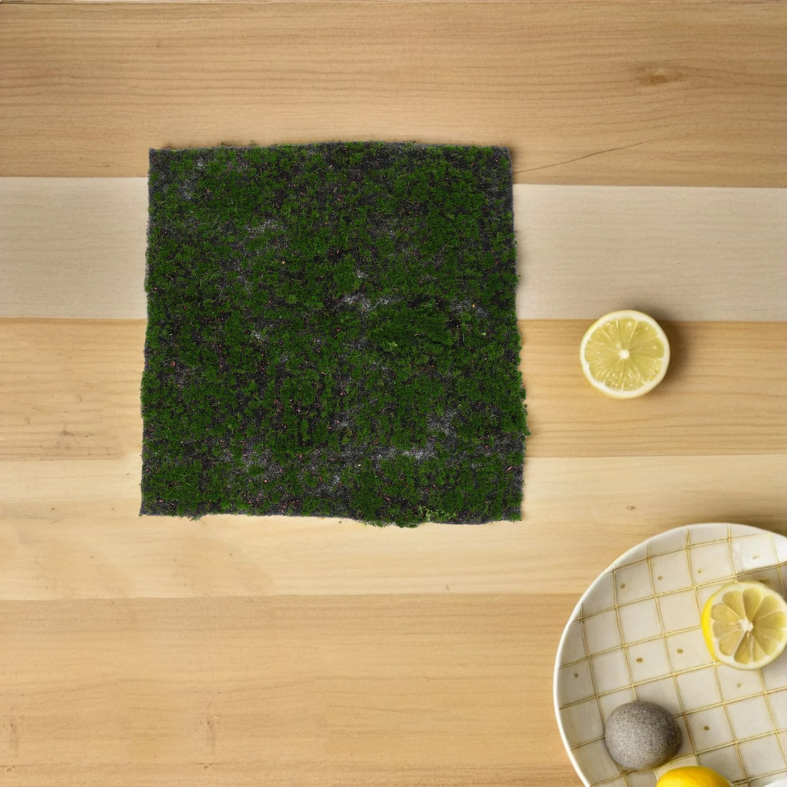 30 cm x 30 cm Simulazione Muschio Zerbino Artificiale Falso Erba Tappeto per DIY Paesaggistica Mestiere Decorazione Della Parete Interni Esterni Casa di Nozze