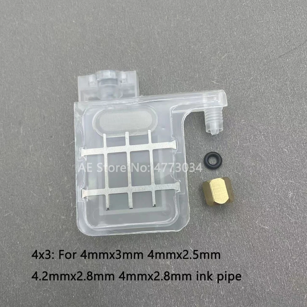 20PCS DX5 Ink Damper Transparent Dumper For Epson DX5 XP600 4720 i3200 5113 Printhead Print head Eco Solvent Printer Plotter