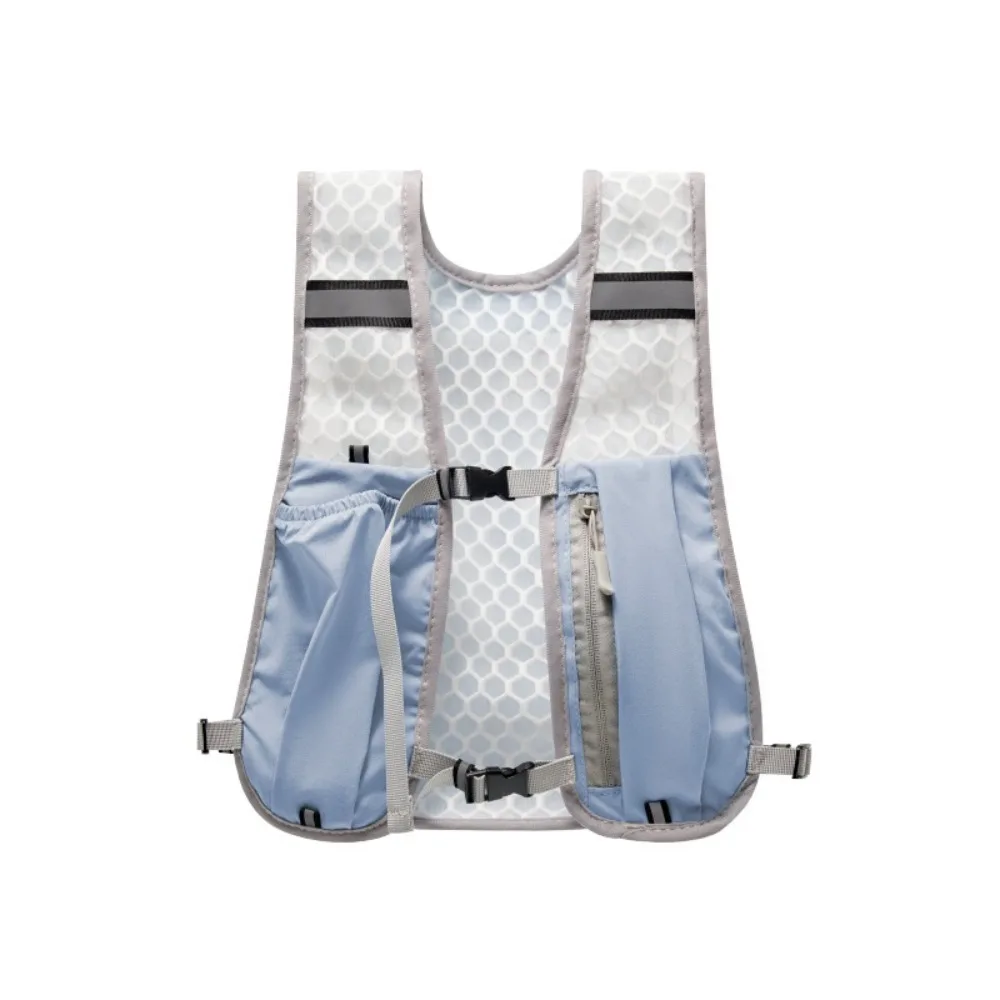 

Chest Pack Running Storage Vest Phone Storage Pocket Lightweight Running Hydrating Backpack Reflective Breathable