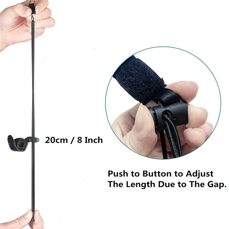 写真撮影用の背景クランプ,調整可能な弾性コード付きクリップ,12個