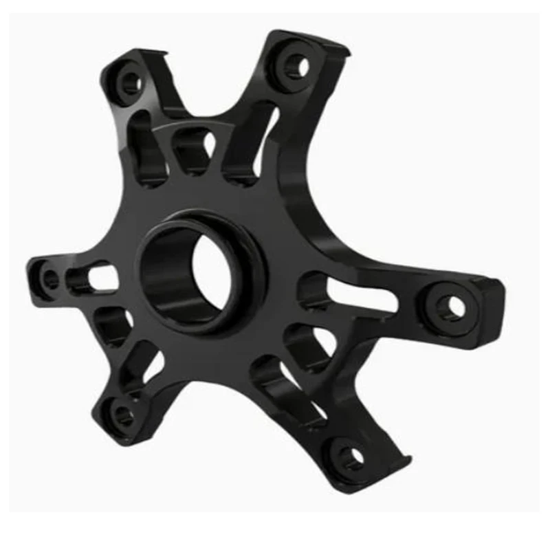 Torno de flange CNC de aço inoxidável usinado serviços de usinagem CNC de fábrica de flange de rolamento