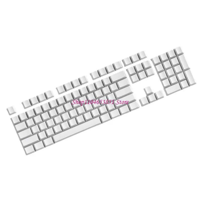 104pieces PBT Blankschlüsselkap Originalprofil Gaming KeyCap DIY -Taste Taste KeyCap
