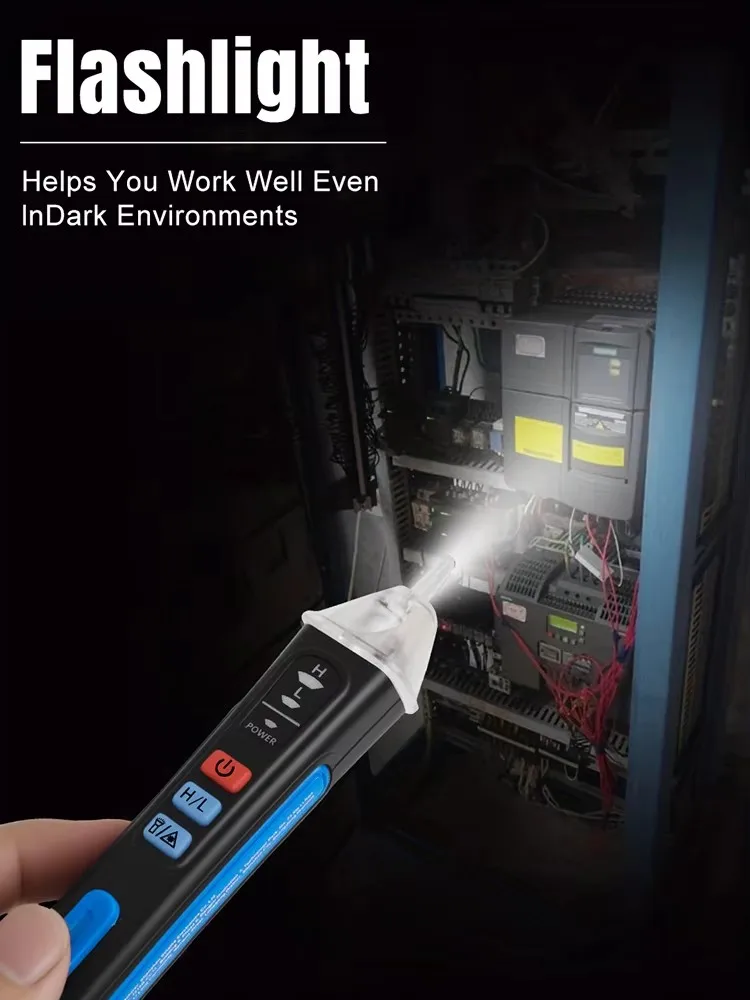 SNAKOL SK-C01A 12-1000V Non-Contact AC Voltage Tester Pen Smart Electrical Detector Portable Breakpoint Finder