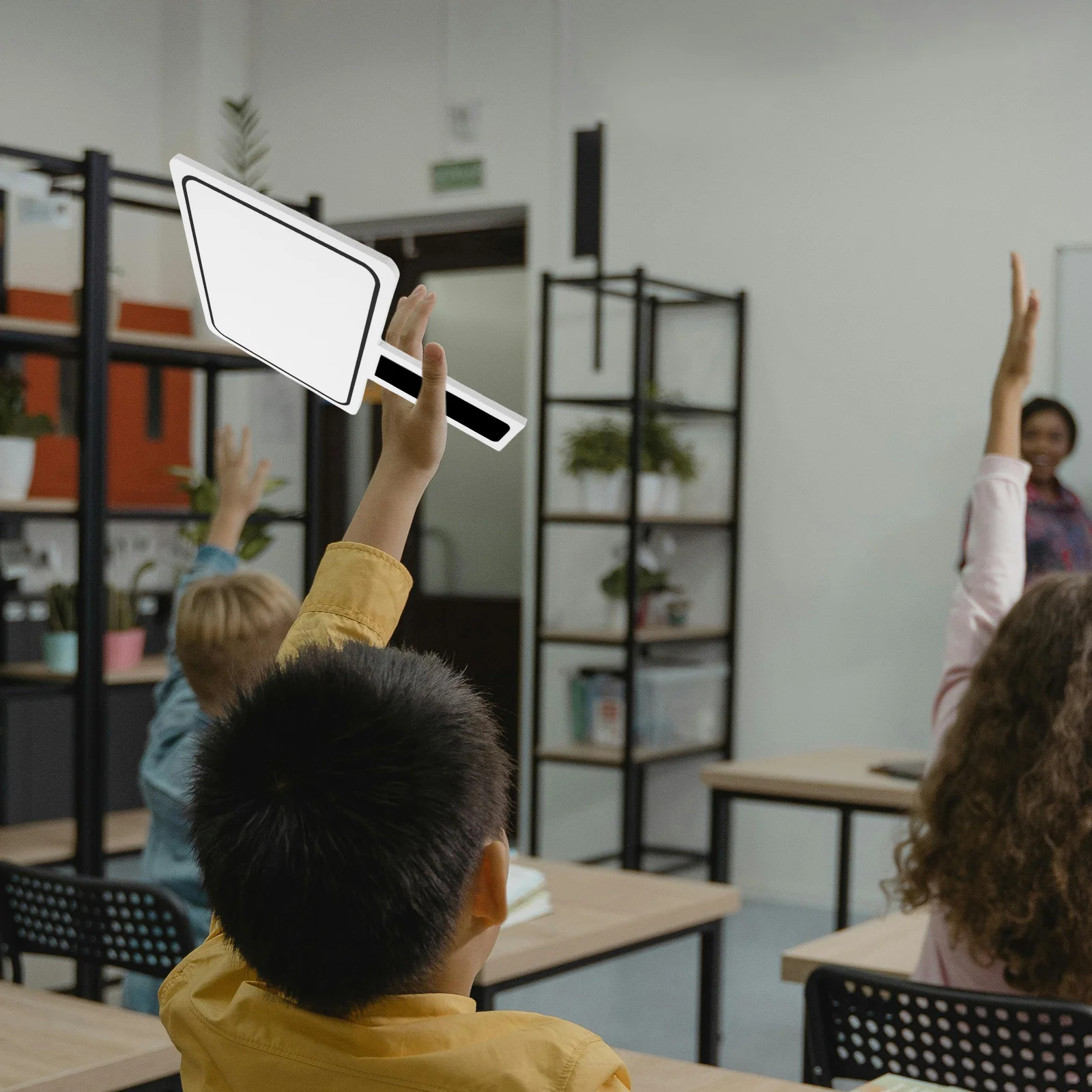 سبورة بيضاء محمولة مزدوجة الجوانب، لوحة مسح جافة صغيرة لتصويت الفصول الدراسية، إجابات الطلاب، التعلم التفاعلي، متعددة الاستخدامات