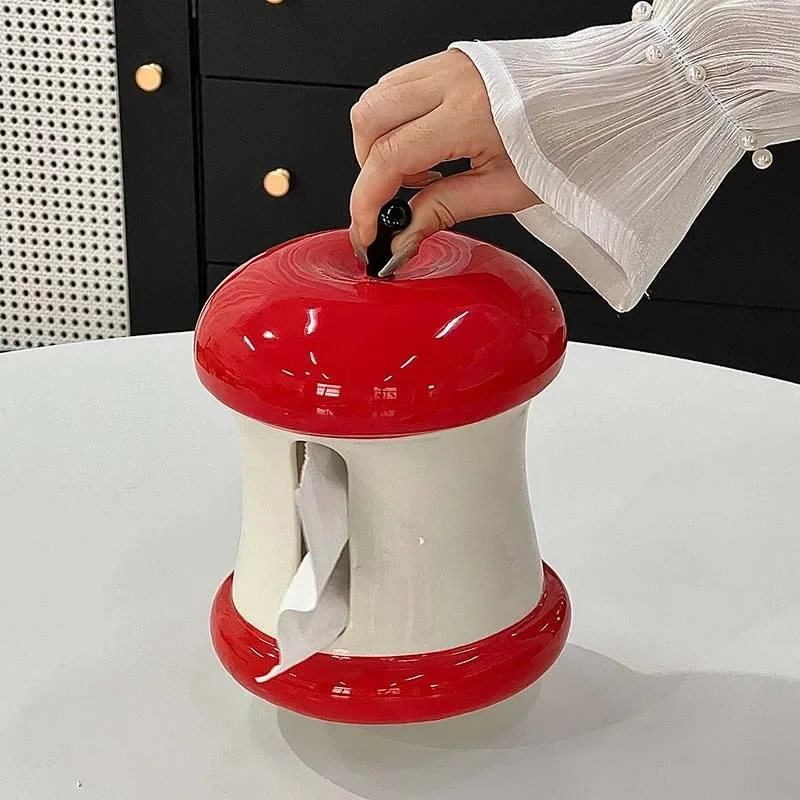 

Ceramic Tissue Box Electroplating Process Toilet Paper Drawer Office Napkin Paper Box