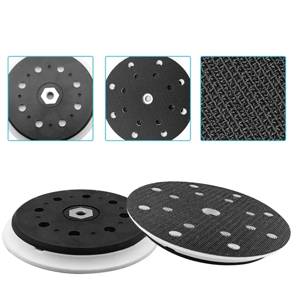 8 Hole Sander Backing Pad Polishing Disc For BO6050 BO6050J 197314-7 Orbital Sander Abrasive Power Tools 6 Inch 148mm