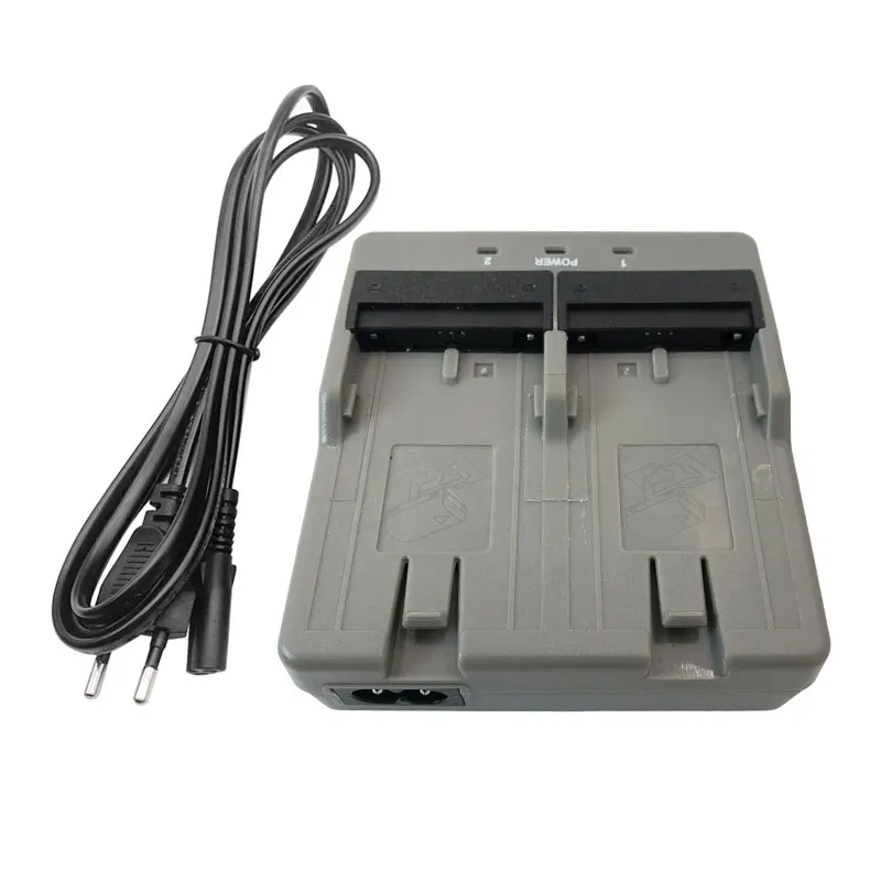 Gloednieuwe Dual Charger CDC77 Voor Top BDC71 BDC72 GM-52 Batterij, batterij Oplader CDC77 Voor SOK GM101 IM52 FX101 Total Station
