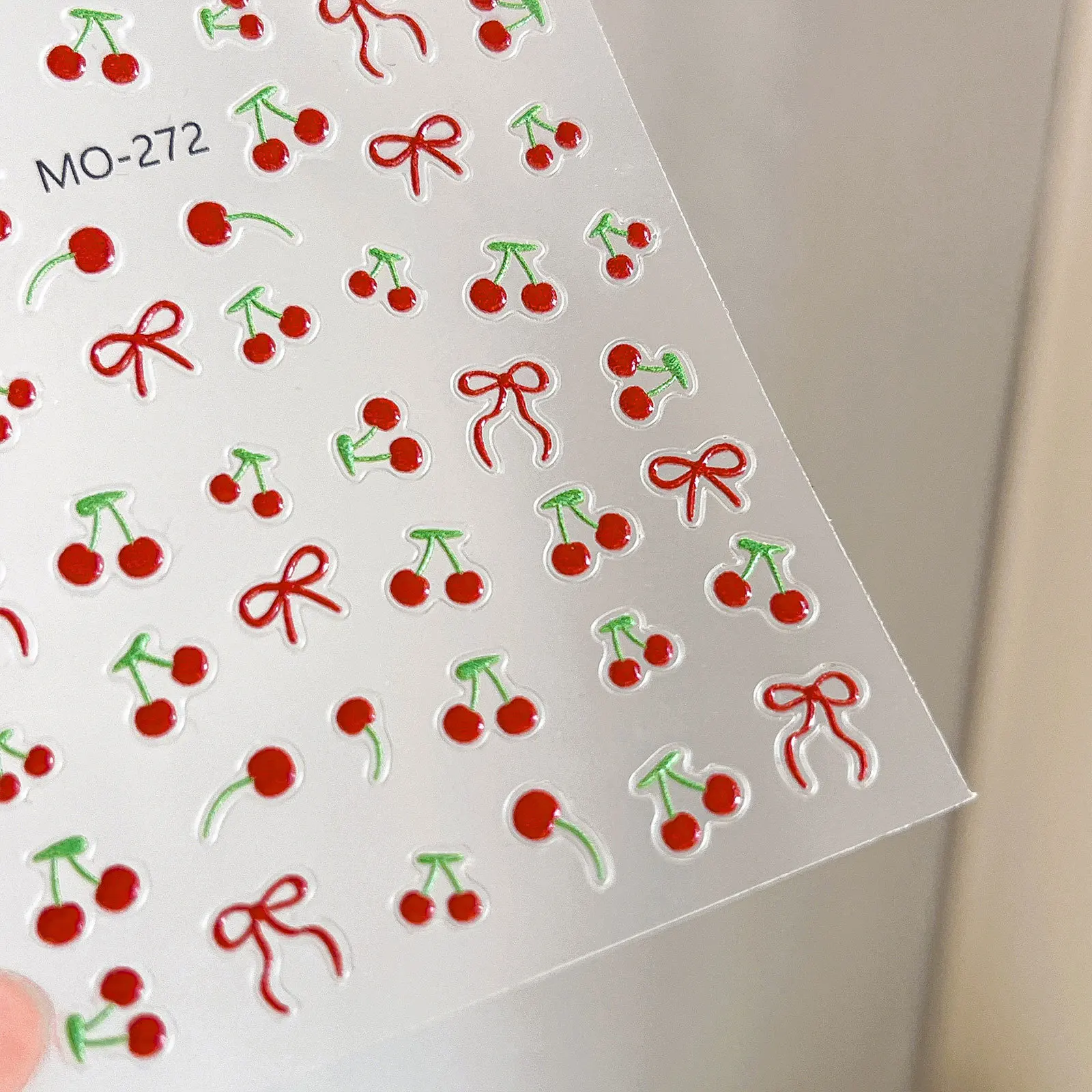 Adesivos Decorativos 3D de Cer - Nail Art Red Cherry avaliação e preço