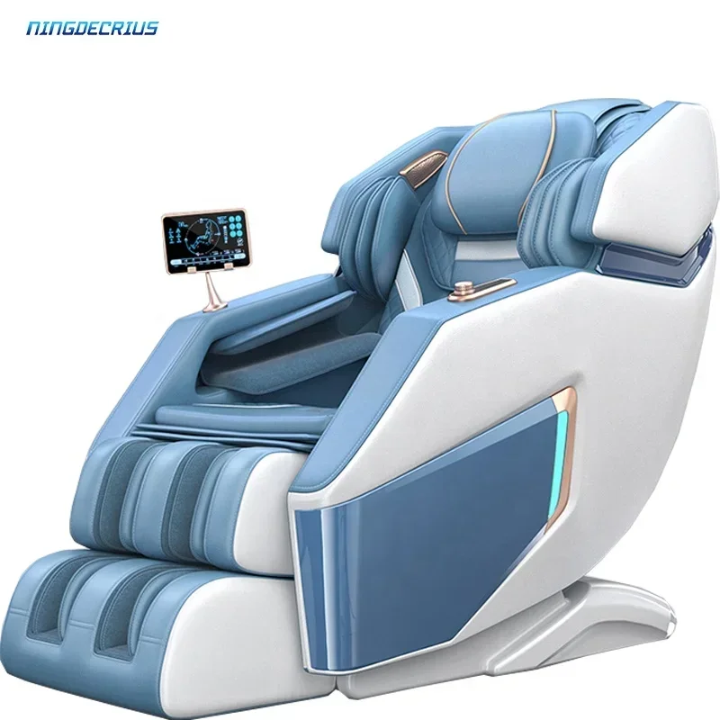 

NingdeCrius 2023 Hot Sell Full Body Zero Gravity Massager Shiatsu Electric Folding Recliner 4D Luxury SL Track Massage Chair