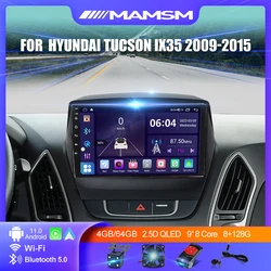 MAMSM Android 12.0 Car Radio For Hyundai Tucson IX35 2009 2010 2011 2012 2013 2014 2015 Multimedia Video Player GPS Carplay Auto