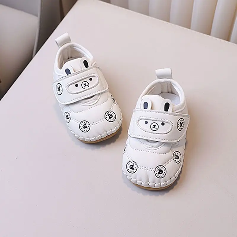 

Soft Sole Non Slip Baby Walking Shoes Spring Autumn 0-18M Cartoon Fun Design Anti Slip Indoor Outdoor Toddler Shoes​