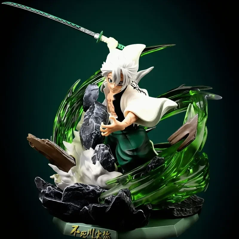 Demon Slayer GK Sanemi Shinazugawa USB LED Leuchtfigur Premium Sammlerfigur Modell Anime Statue für erwachsene Sammler