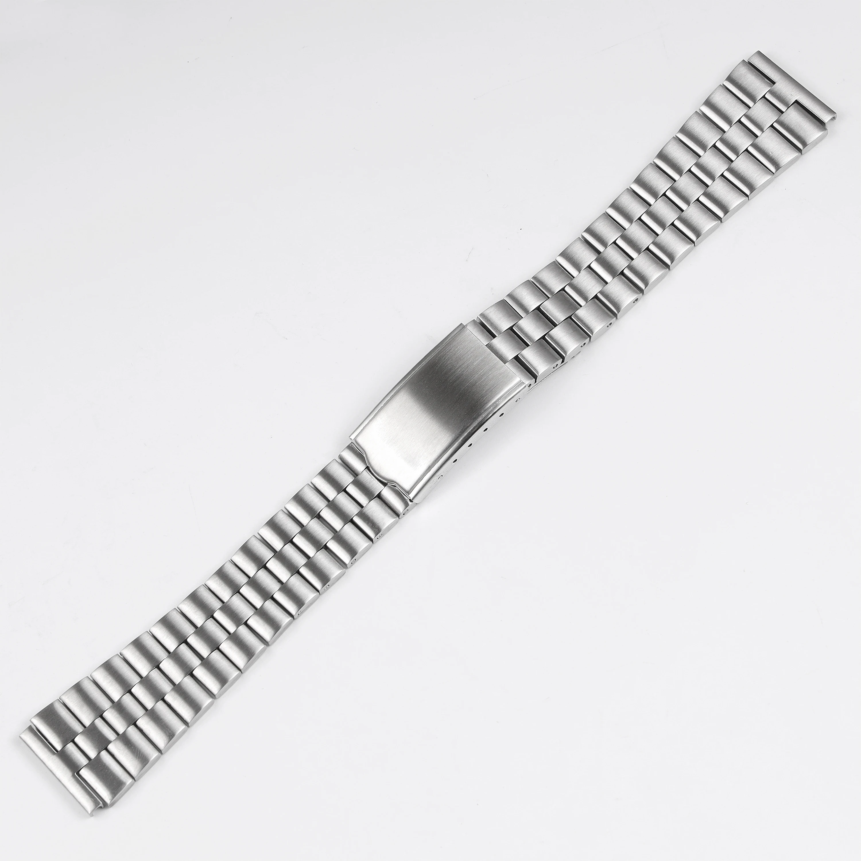 

Vintage Brushed Silver Stainless Steel Watchband 19*21mm for SEIKO SKX 6138 6106 6119 4006 Sport 5 Metal Wrist Bracelet Strap