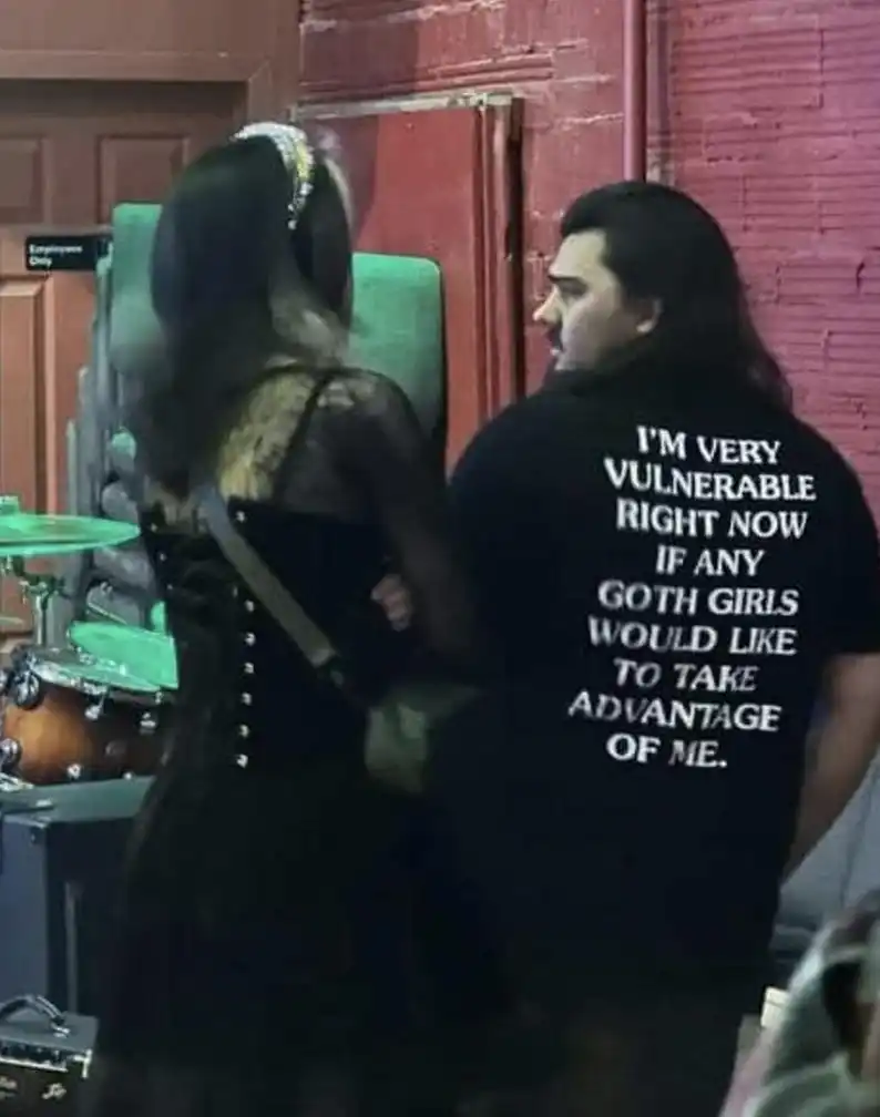 Im Vulnerable Right Now T-Shirt If Any Goth Girls Would Like To Take Advantage Of Me Goth T Shirt Gothic Aesthetic Clothing