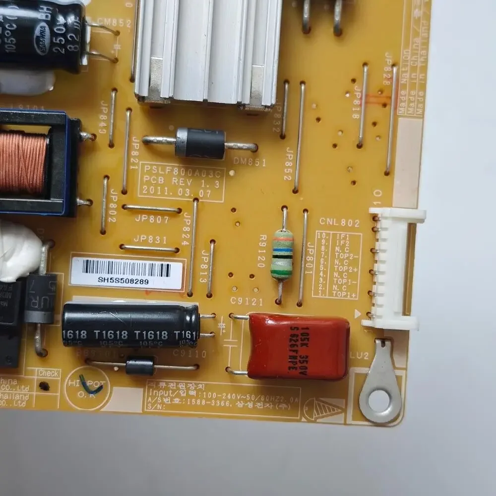 لوحة إمداد الطاقة لـ UE32D5000 ، D5500 ، D5520 ، UN32D5500RF ، D5500RH ، UN32D5500RFXZA ، UN32D5500RH ، UN32D5500RH ، UN32D5550RFXZP