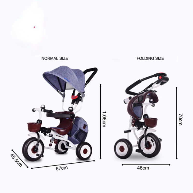 Lovely Baby Tricycle Children Bicycle Baby Bicycle 3 Wheels Child Tricycle