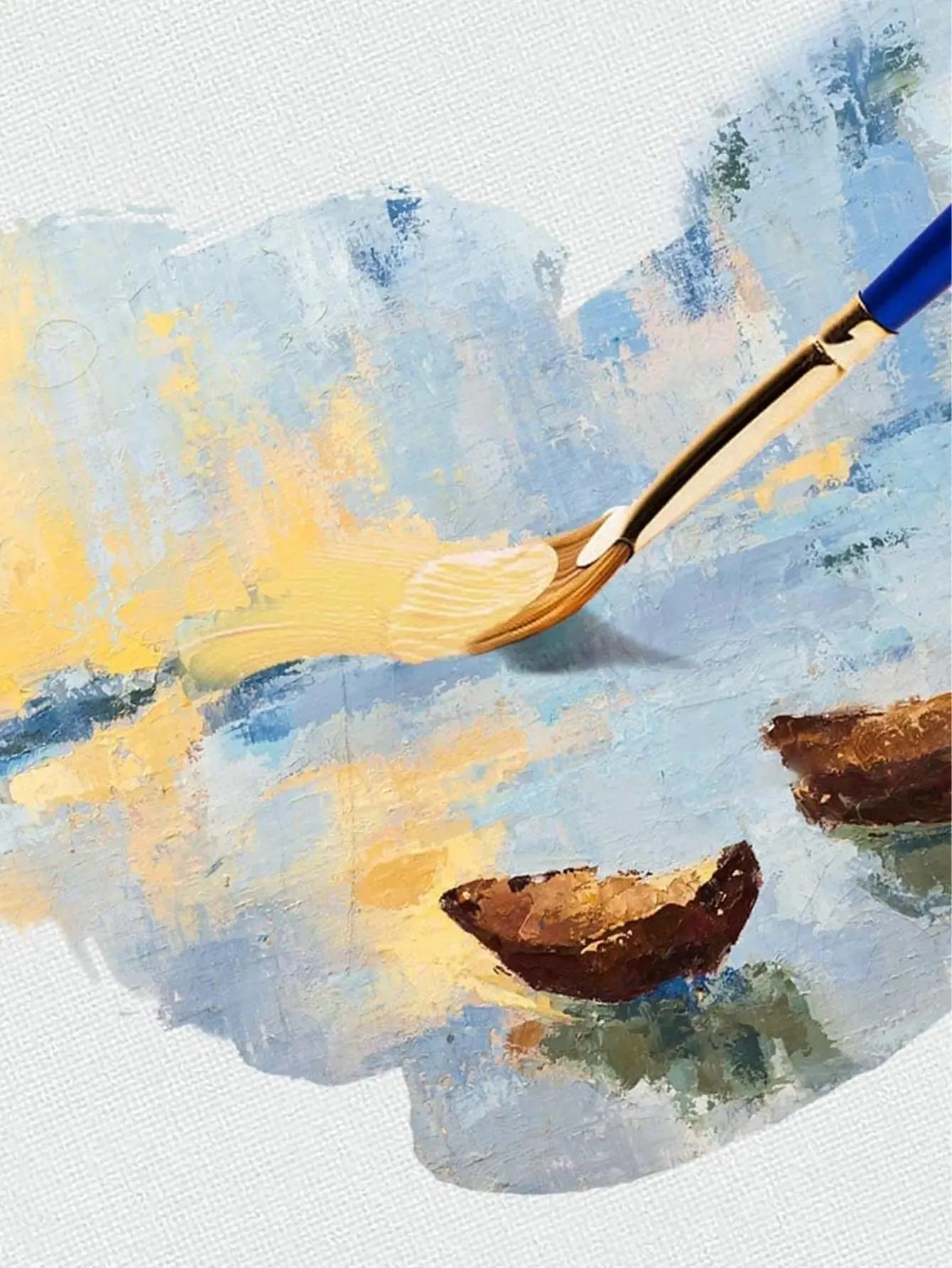 4 قطع قماش ممتد، 8 × 10 بوصات (20 × 25 سم) لوحات قماشية مربعة فارغة، لوحات قماشية قطنية 100% للرسم، 8 أونصة جيسو معدة