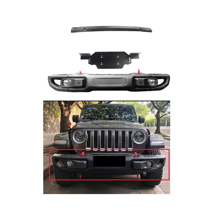 

Car Accessories 10th Anniversary Classic Style front bumper for jeep wrangler JL 2018+