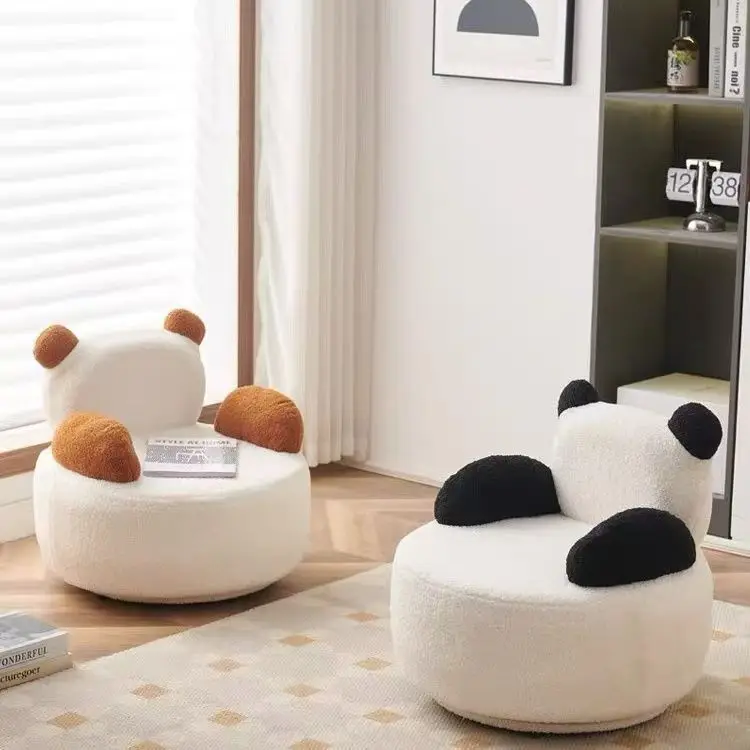 Internet celebrity lazy sofa children sofa pet sofa reading corner mini  cute cartoon striped small image 4