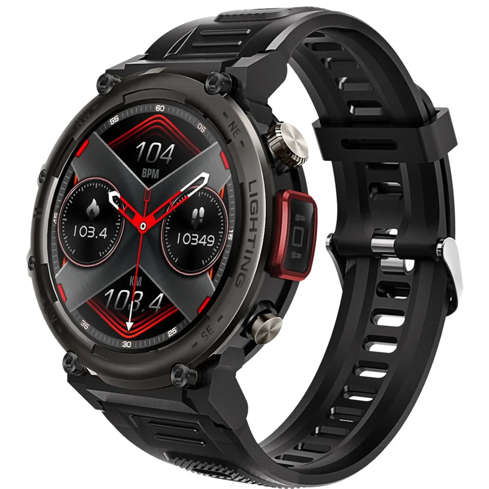 

Водонепроницаемые умные часы с Bluetooth-звонком, спортивный мониторинг здоровья, музыкальное освещение, фитнес-трекер, умные часы, фонарик, браслет, USB